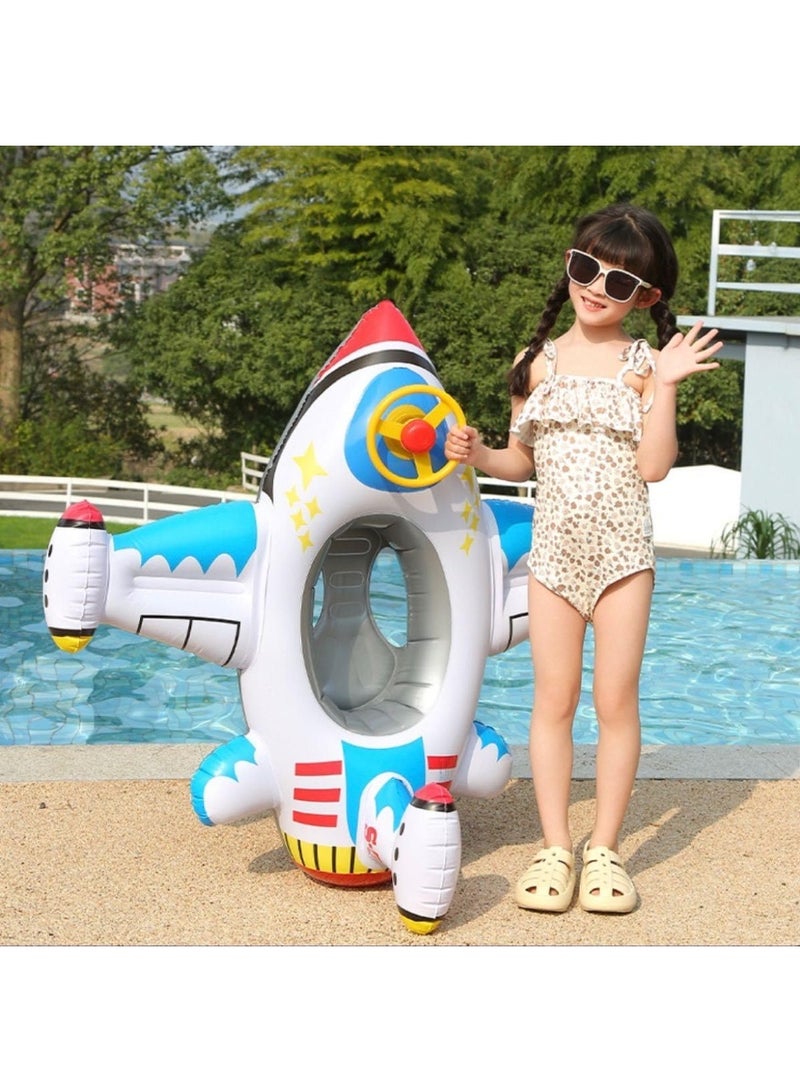 Glitters Kids Float, For Kids, Vehicles, Horn, With Handle, Airplane Type, 3-6 Years Old, Foot Insert, Exquisite, Baby - Image 4