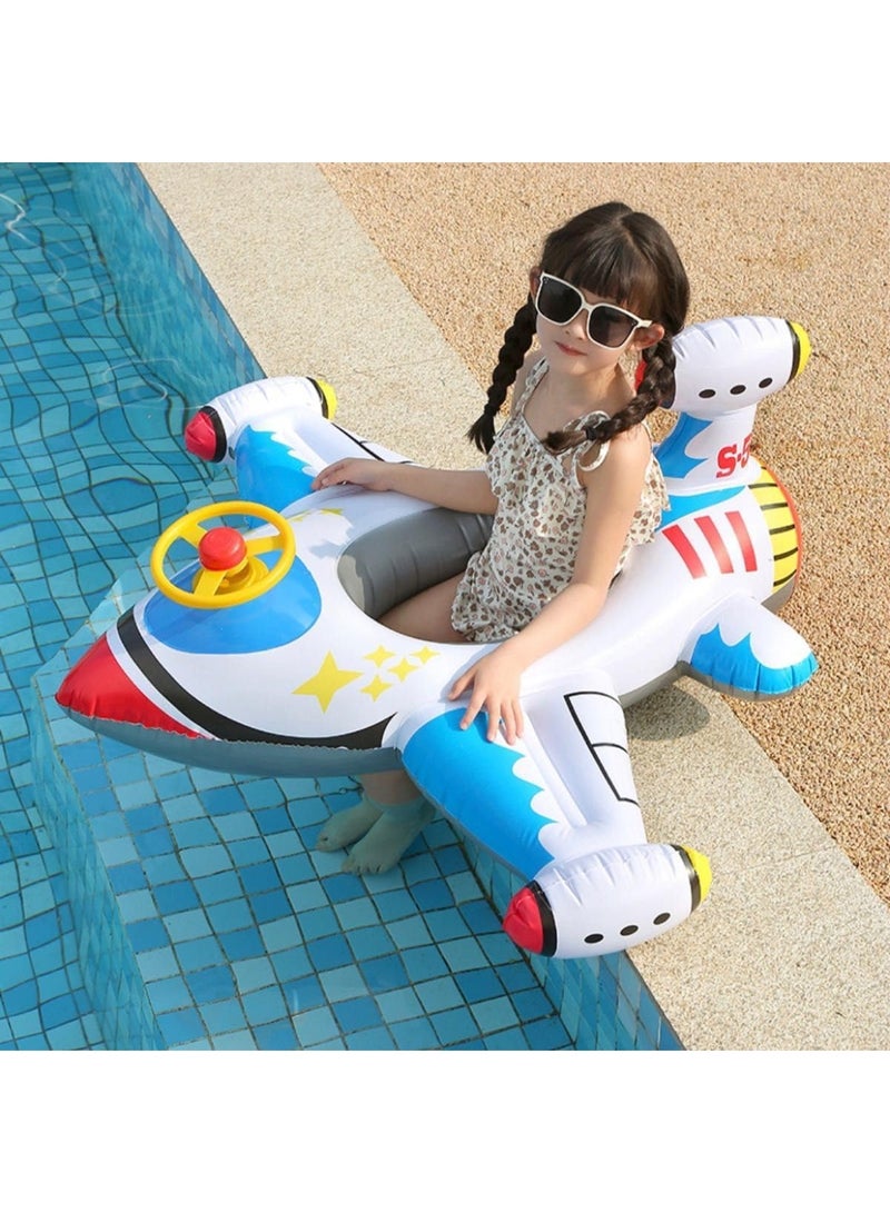 Glitters Kids Float, For Kids, Vehicles, Horn, With Handle, Airplane Type, 3-6 Years Old, Foot Insert, Exquisite, Baby - Image 5