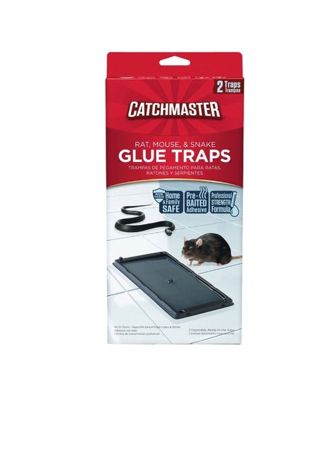 Catchmaster 402 Baited Rat, Mouse and Snake Glue Traps Professional St