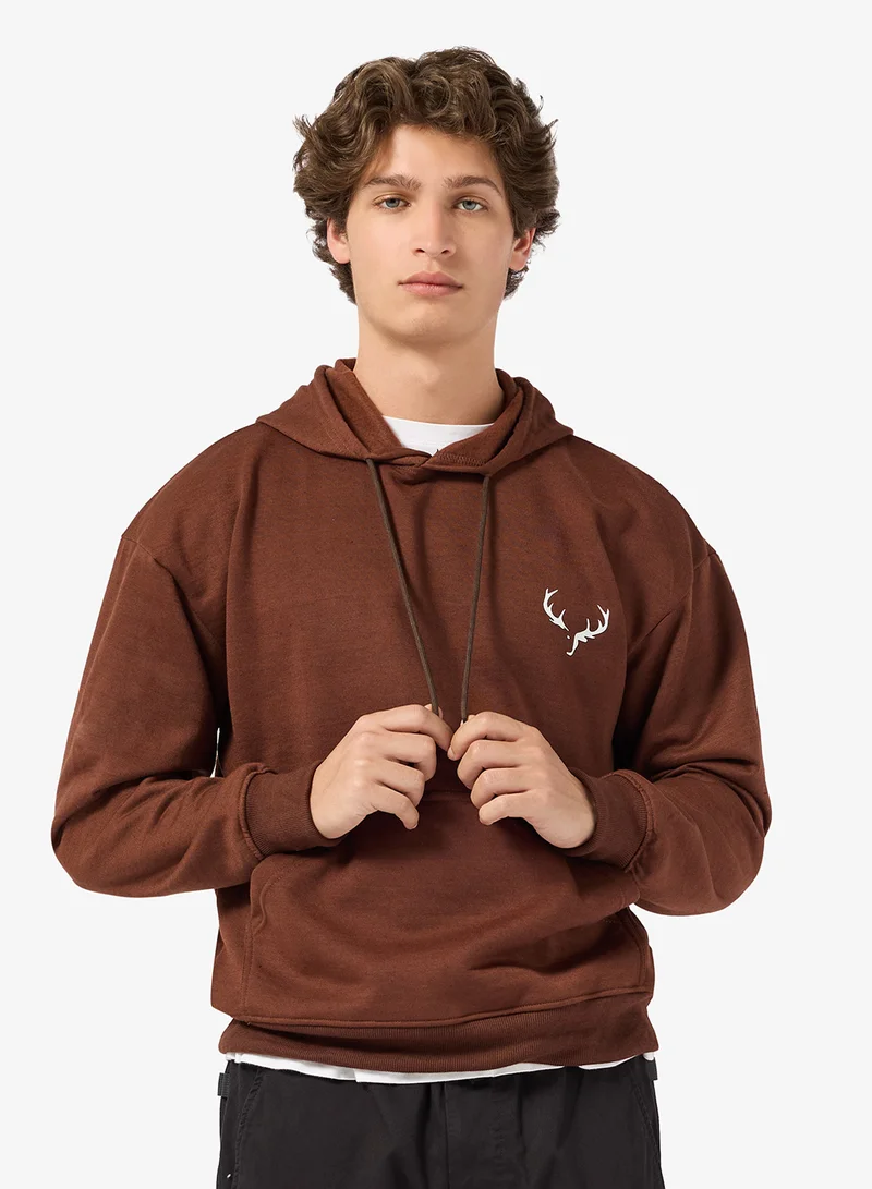 سفنتي فايف بيسيكس هودي بقصة عادية