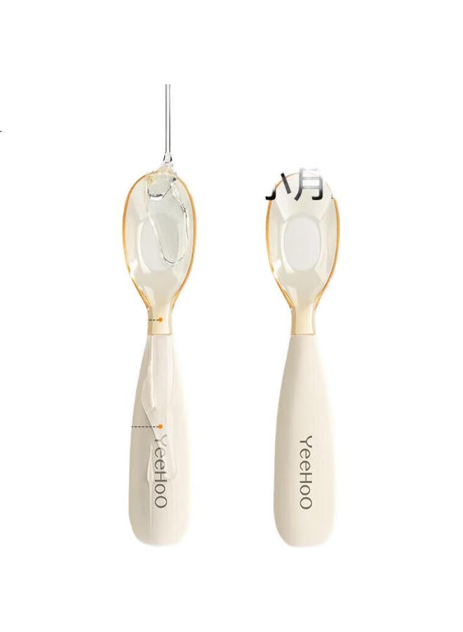 Yeehoo Baby Spoon, Infant Feeding Training, Children'S Silicone Self-Feeding Spoon, Ppsu Baby Food Tableware - Image 3