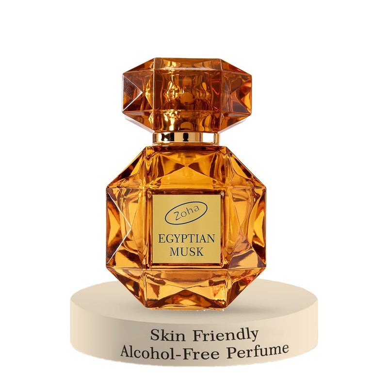 Zoha Egyptian Musk - Egyptian Oil Perfume for Women and Men, Skin-Friendly, Alcohol-Free Perfume Oil, Travel Size Clean Parfum, 30ml Spray - Image 1