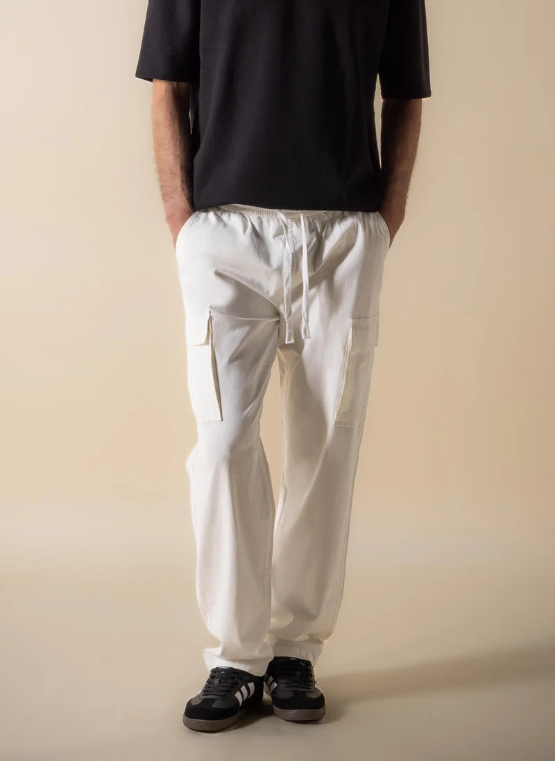شايبس COTTON SOFT CARGO POCKET TROUSERS