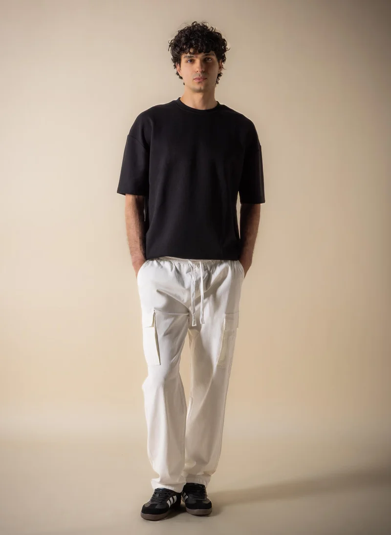 شايبس COTTON SOFT CARGO POCKET TROUSERS