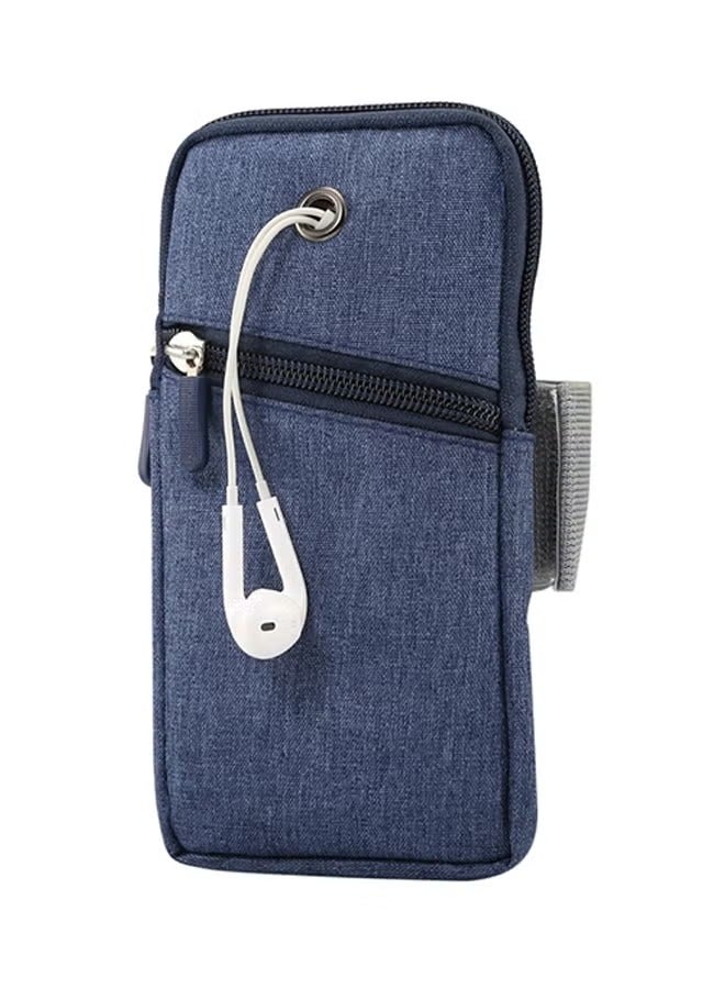 Universal Arm Band Phone Bag Case For iPhone/Samsung/Huawei Blue - Image 1