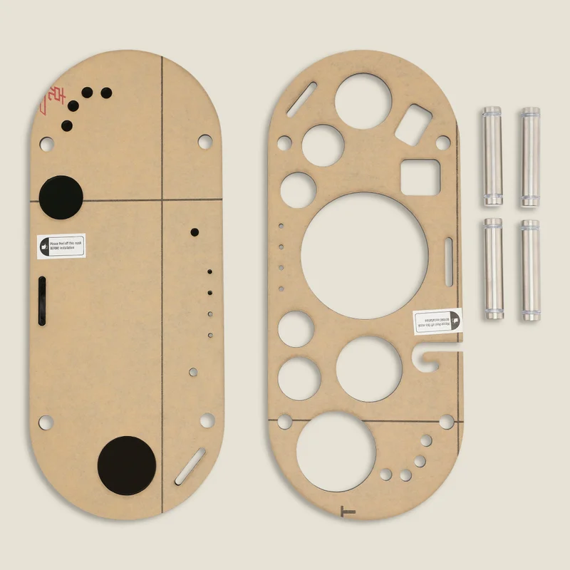 Simply Kitchen BELMONT STAINLESS STEEL COCKTAIL SHAKER SET WITH STAND