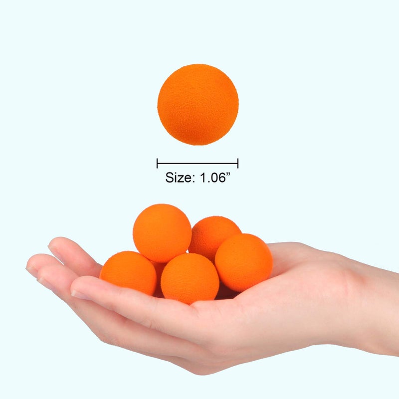 DX DA XIN Foam Balls 40 PCS for Air Popper Gun Blaster Guns Refill Bullets Toys Foam Blasters Replacement Foam Bullet Ball Launcher Extra Balls - Image 4