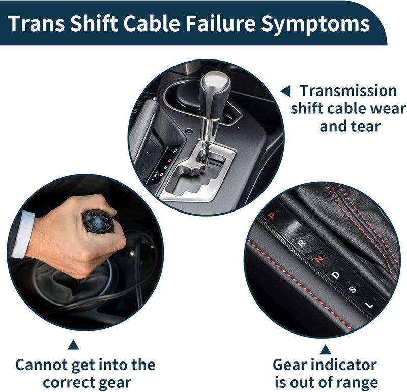 TUCKBOLD Transmission Gear Shift Cable for Honda Accord 2003-2007 and Acura TSX 2004-2007 - Image 4