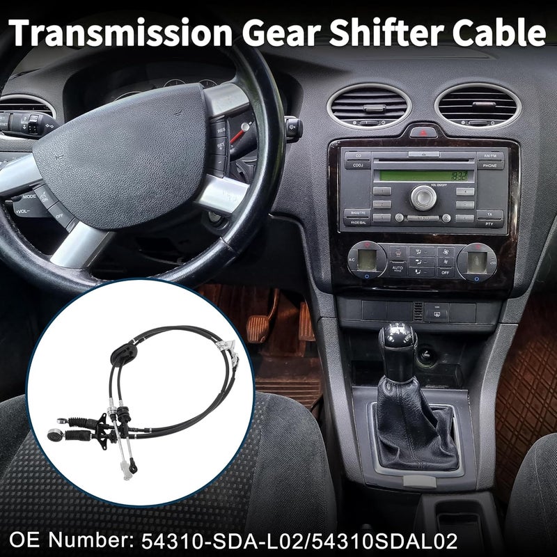 TUCKBOLD Transmission Gear Shift Cable for Honda Accord 2003-2007 and Acura TSX 2004-2007 - Image 2