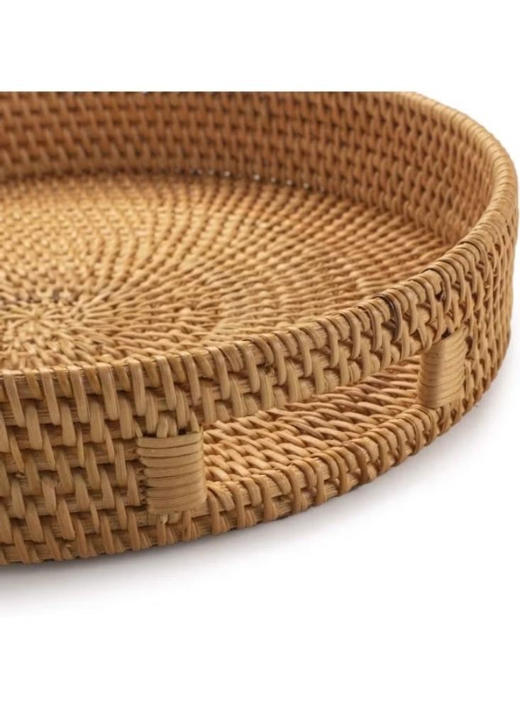 Dream Zone Serving Tray with Handles Brown 36 x 7cm - Image 2