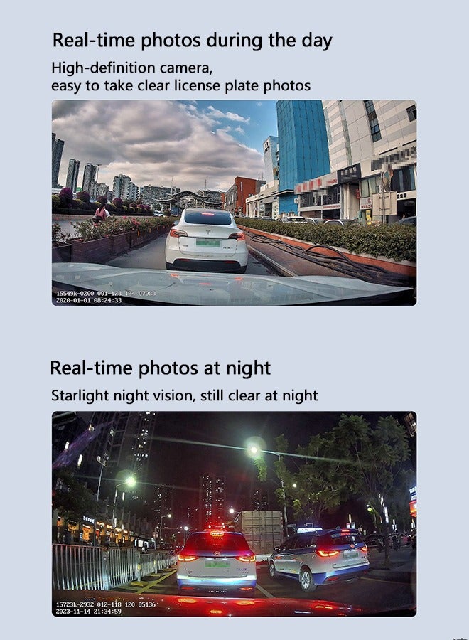 CAFELE 1080P Driving Recorder, Free 32GB SD Card, Built-in WiFi, hidden Single Front Dash Camera for Cars, Car Camera, Dual Dashcams for Cars with Night Vision, Loop Recording - Image 5