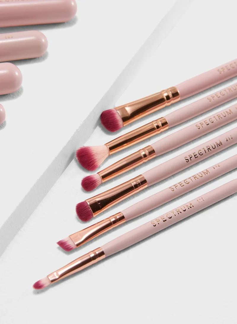 Spectrum Bomb Shell Set With Oyster Roll Make Up Brushes