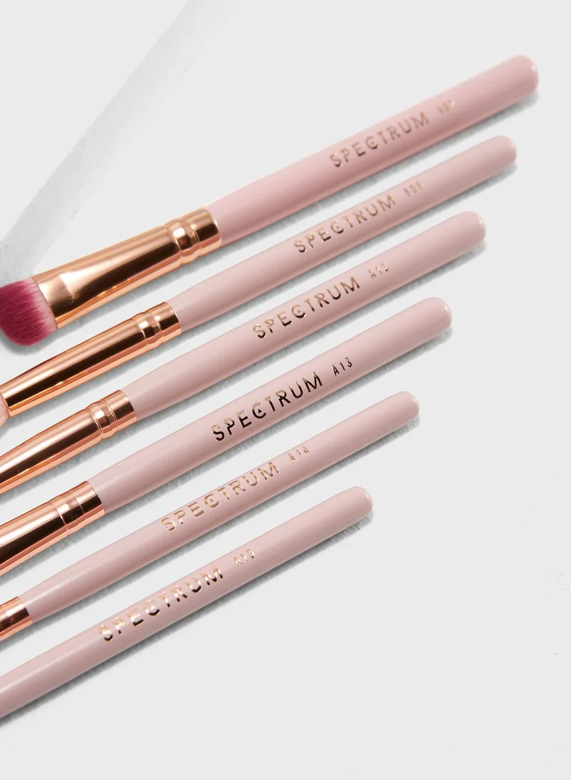 Spectrum Bomb Shell Set With Oyster Roll Make Up Brushes
