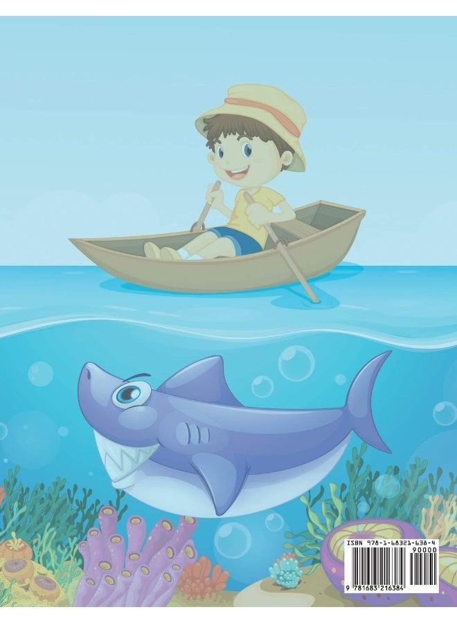 Top Predator in the Ocean: Sharks Coloring Book  - Image 2