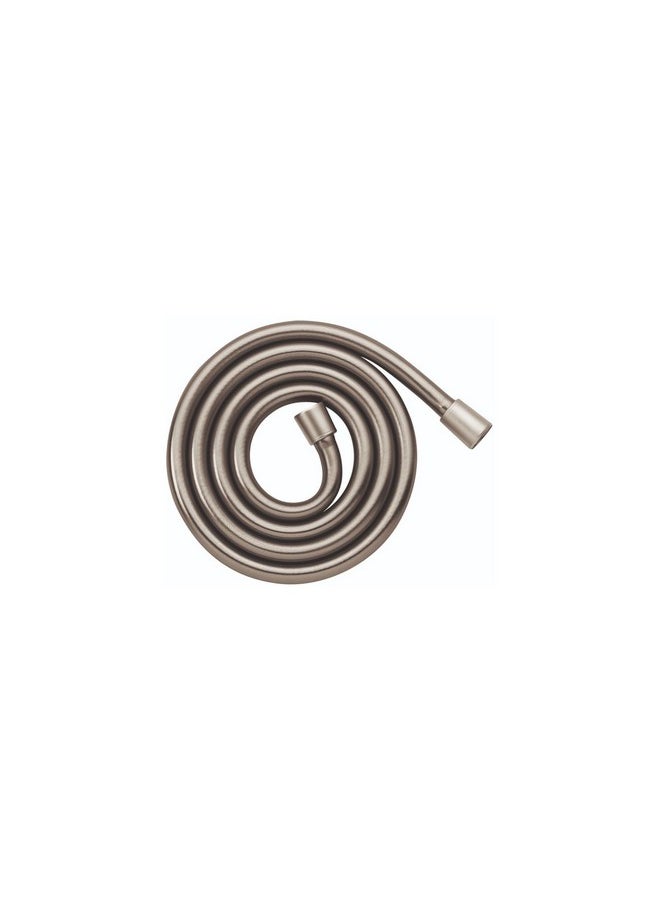 هانسجروهي خرطوم دش بديل محمول باليد من hansgrohe Techniflex مقاس 63 بوصة، خرطوم دش عصري سهل التركيب باللون النيكل المصقول، 28276823 
