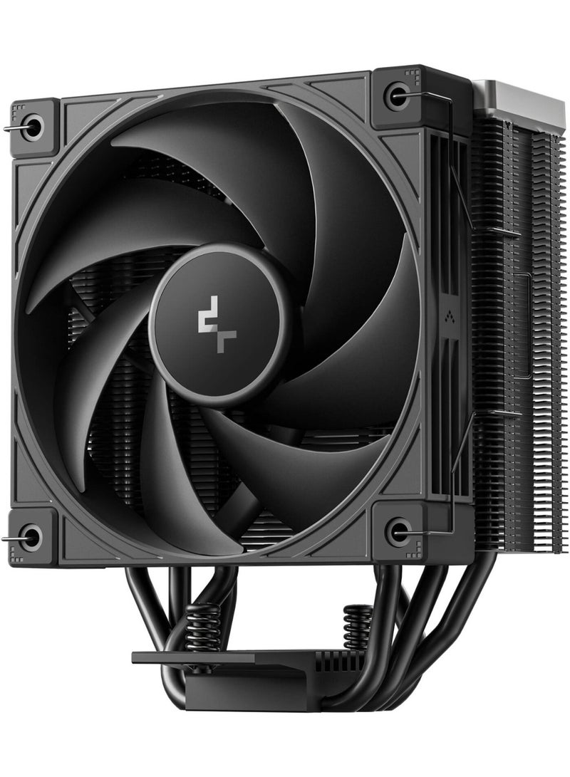 ديب كول مبرد المعالج AK400 G2 DIGITAL NYX - مبرد هوائي للمعالج مزود بتقنية الذكاء الاصطناعي لضبط درجة الحرارة ديناميكيًا، وشاشة عرض رقمية رباعية الأجزاء، ومروحة PWM مقاس 120 مم، و4 أنابيب حرارية نحاسية، ومنفذ PWM رباعي الأطراف، ومحمل هيدروليكي، ويدعم منصات Intel وAMD المتعددة، باللون الأسود | R-AK400G2-BKNNMN-GJD-1 - Image 2