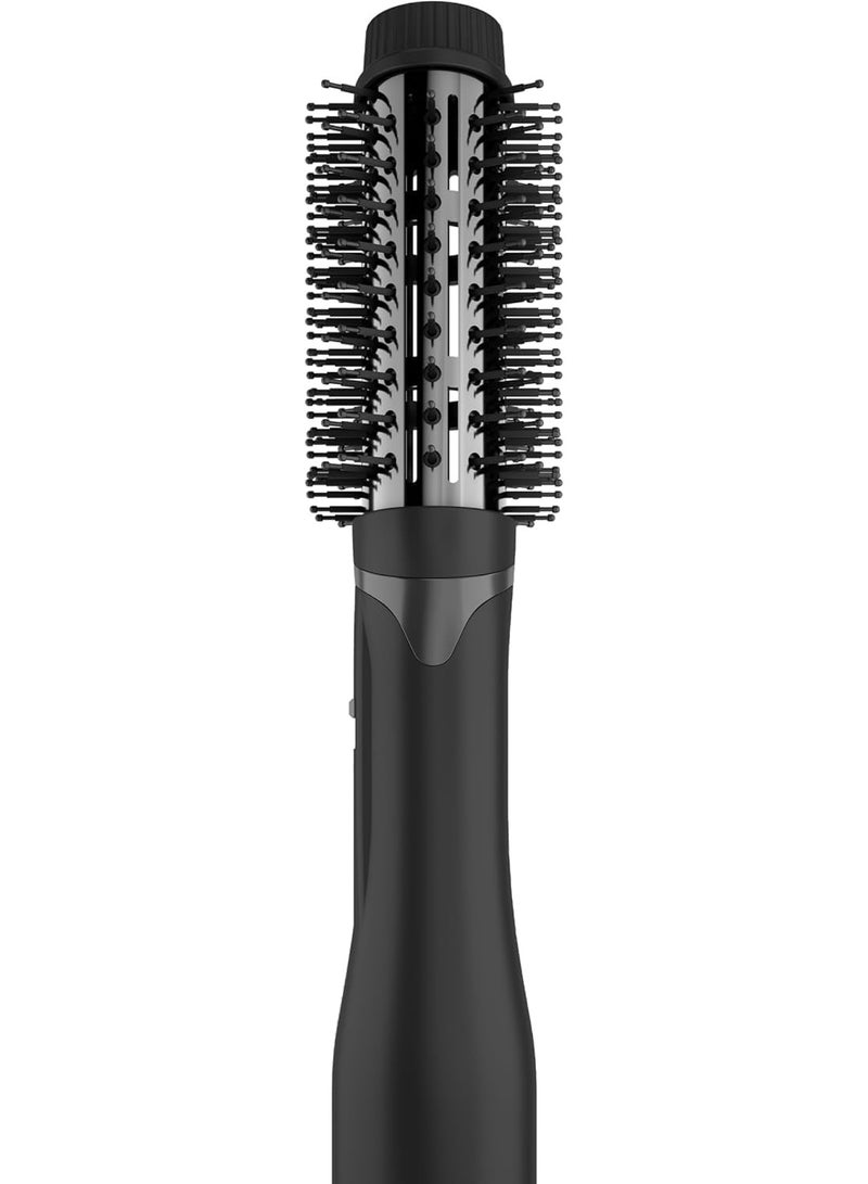 Rush Brush V2 Lite Black Hair Volumizer 1200W Hot Air Brush, One-Step Hair Dryer & Volumizer for Drying, Straightening, Smoothing & Styling, Fast Heating Blow Dryer Brush for All Hair Types, Lightweight Ergonomic Design - Image 3
