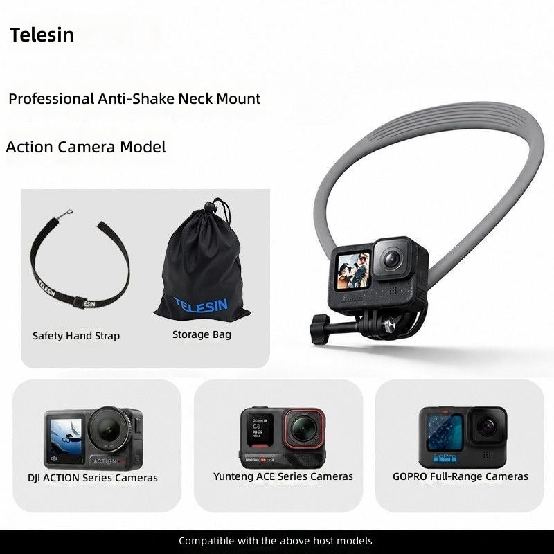 telesin Telesin Neck Mount For Dji Action 6 150 g Z5CF39F5CC85EAE155DB2Z