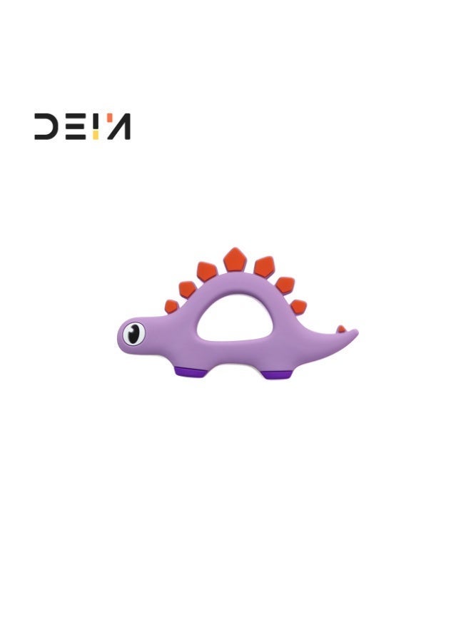 DEIN 3-Piece Dinosaur Baby Teether Set – 100% Food-Grade Silicone Teething Toys – CE Certified & BPA-Free – Sensory Soothing Relief for Infants & Toddlers Up to 18 Months - Image 5