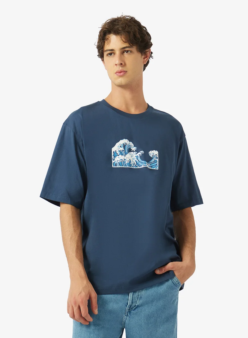 Seventy Five OVERSIZED DROP SHOULDER TEE