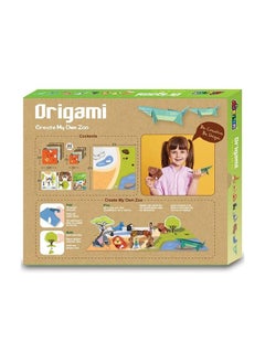 Avenir Avenir Origami - Create My Own Zoo | Fold 8 Vivid Animals and Cardboard Characters - 40 Double-Sided Folding Sheets - Big Themed Activities Poster | For Kids 5+  - Image 2