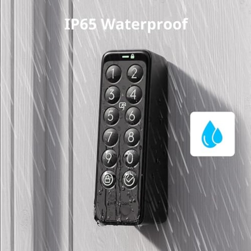Keypad Touch Smart Keypad with Fingerprint Sensor, NFC Card Reader, IP65 Protection, Illuminated - Image 3