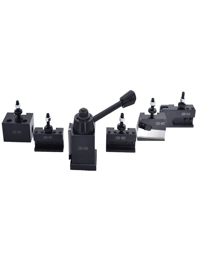 TINVHY OXA Wedge Type Tool Post Set 250-000, Tool Post for Mini Lathe Up to 8 CNC Lathe Tool Holder - Image 1