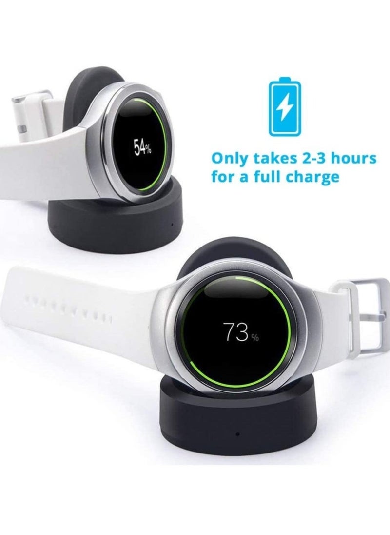 ELTRAZONE Galaxy Gear S2 S3 Charger Charging Cradle Dock for Samsung Galaxy Gear S2 S3 Sport Smart Watch - Image 2