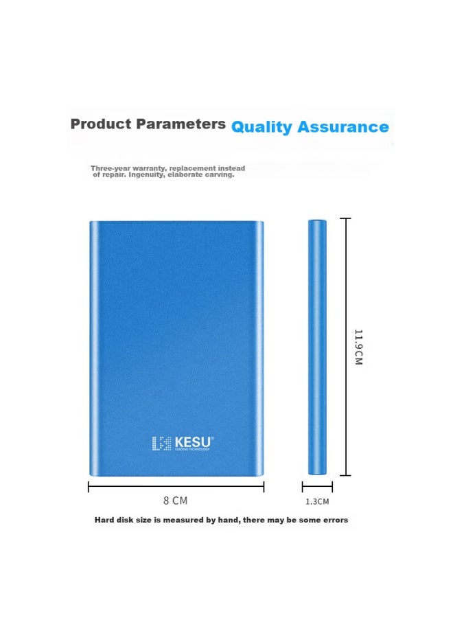 Kesu 1tb Usb3.0 Portable External Hard Drive Disk 2.5 Inch For Laptop Pc Mobile Phone Family Office Storage. - Image 3