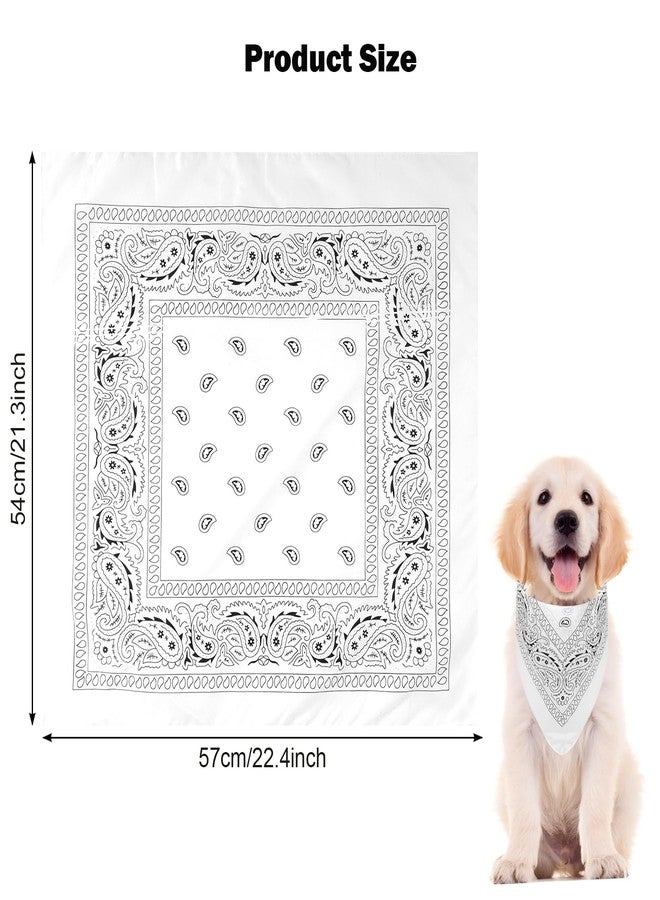 Fumwase Pet Cowboy Costume Halloween Costumes for Dogs Cat Puppy Hats with Bandana Scarf Cowboy Costume Accessories Dog Cat for Party Festival and Daily Wearing (Off-White, Small) - Image 2