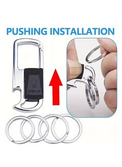 Goolsky Multifunctional car key chain for men, holiday gift for husband or father, 1,  - Image 4