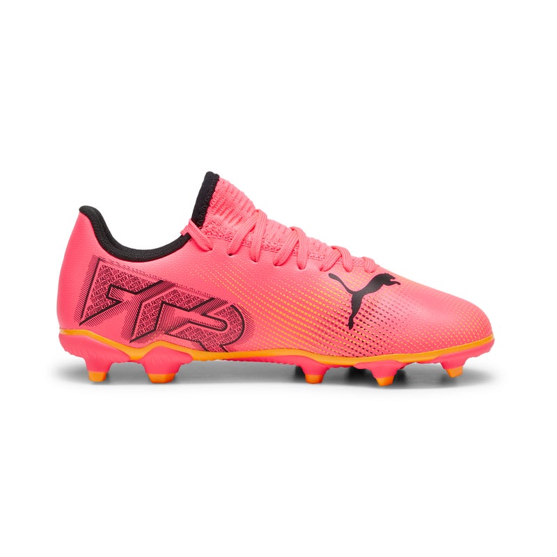 PUMA FUTURE 7 PLAY FG/AG Kids Youth Pink Football Boots - Image 5