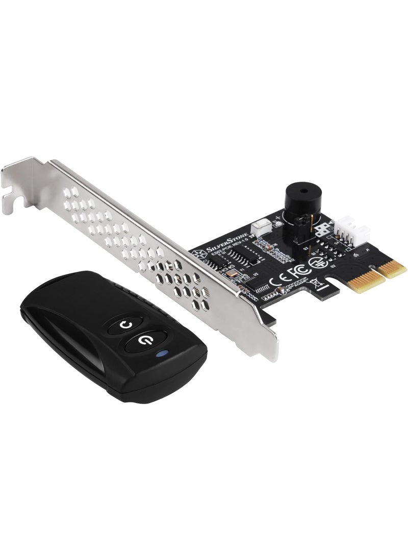 SilverStone SilverStone Tek 24G Wireless Power Remote with PowerReset Function and Audio Feedback ES02PCIE  - Image 1