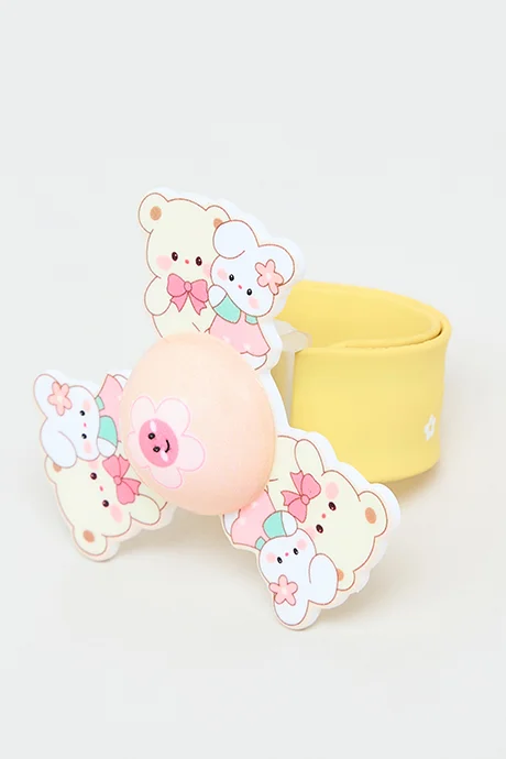 R&B Hair Accessories & Slap Bracelet Set