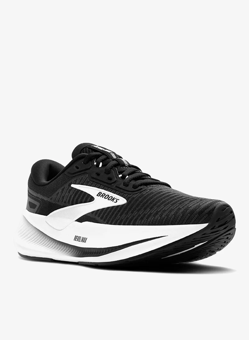 Brooks BLACK/GREY/WHITE Revel Max for Women | Best Price UAE