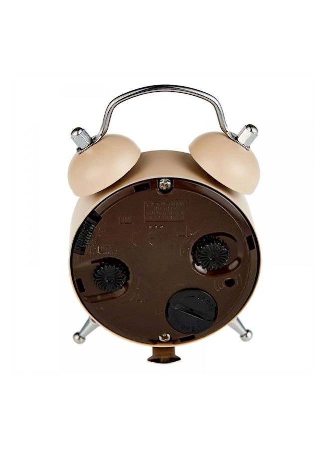 NIBEMINENT Round Belt Battery Mini Alarm Clock Multicolour - Image 3