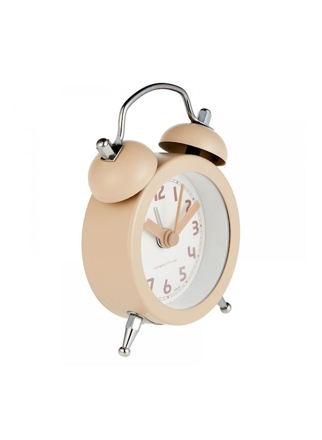 NIBEMINENT Round Belt Battery Mini Alarm Clock Multicolour - Image 2