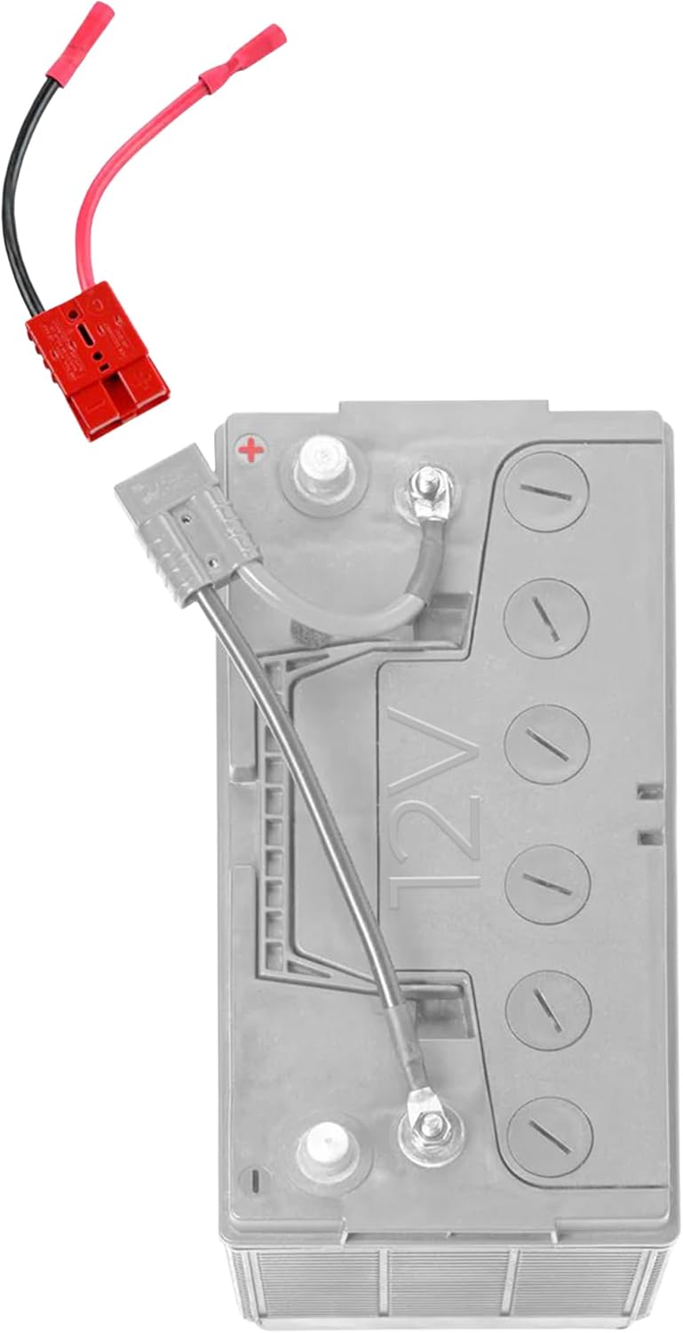 Connect-Ease RCE12VB8-12 Volt 8 Gauge Quick Connect Wire Connector for Trolling Motors, RVs, ATVs, and More | UL1977 120 Amp Rated | Plug & Play Marine Wiring, Lithium Compatible, Made in The USA - Image 1