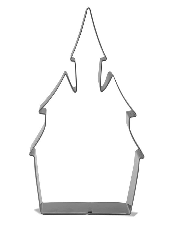 Keewah 5 inch Halloween Castle Cookie Cutter - Stainless Steel - Image 1