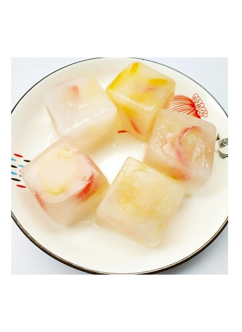 Generic - Ice Trays 4 Cavity Square Grid Shape Silicone Cube Ice Cube Mold Maker - Image 1