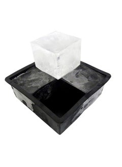 Ice Trays 4 Cavity Square Grid Shape Silicone Cube Ice Cube Mold Maker