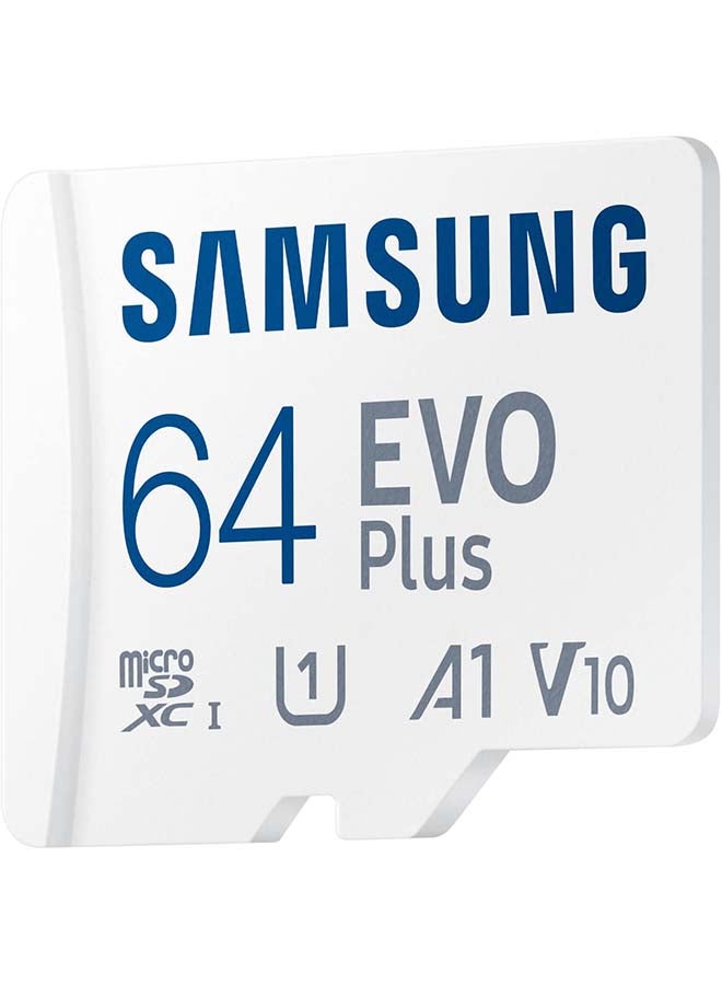 Samsung EVO Plus 64GB microSDXC UHS-I U1 130MB/s Full HD & 4K UHD Memory Card with Adapter (MB-MC64KA) - Image 3
