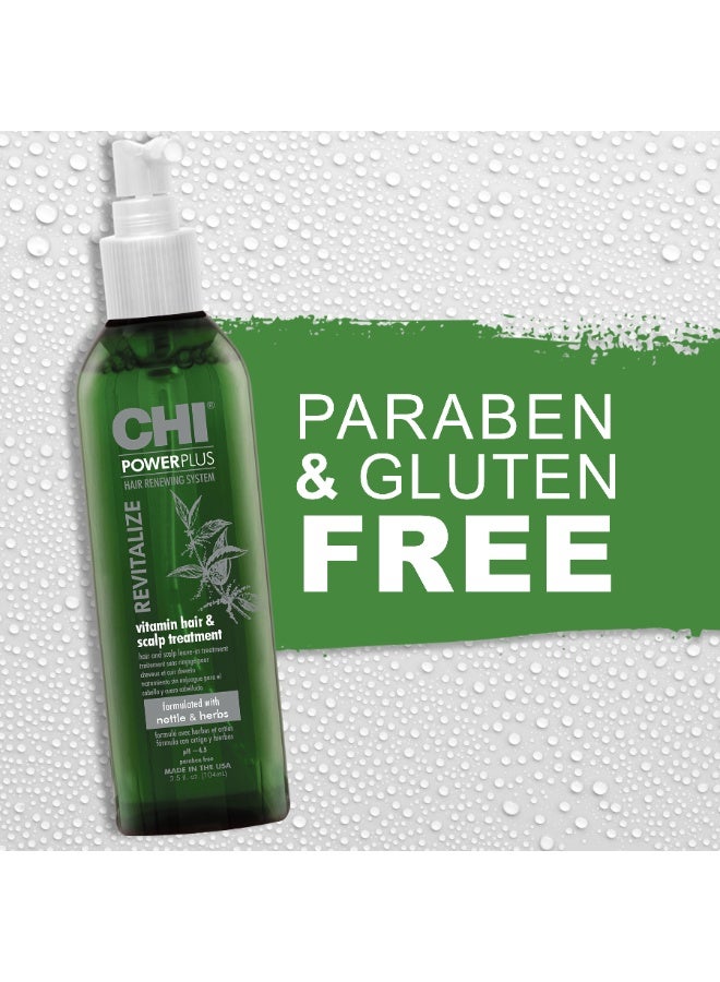 CHI Power Plus Revitalize Vitamin Hair & Scalp Treatment 104ml - Image 3