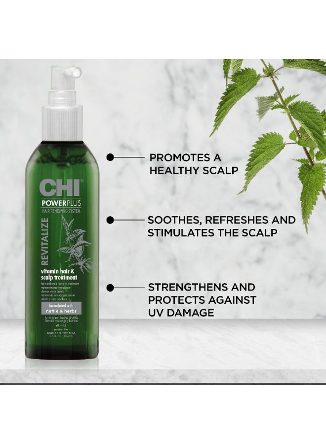 CHI Power Plus Revitalize Vitamin Hair & Scalp Treatment 104ml - Image 4