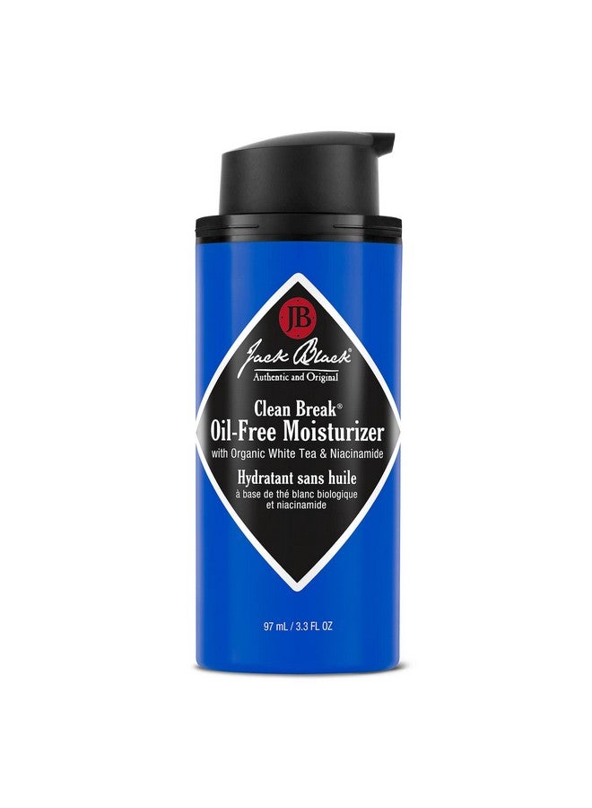 Jack Black Clean Break Oil-Free Moisturizer, 3.3 Fl. Oz - Face Moisturizer for Men, Face Lotion, Daily Moisturizer for Face, Skin Moisturizer Face Cream - Image 3