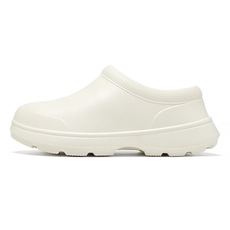 Popular Non-Slip Eva Closed Toe Slippers Kitchen Shoes Work Shoes Restaurant Men'S And Women'S Rubber Shoes Chef Shoes Waterproof Oil-Proof Half Slippers - Image 1