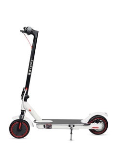 Crony M365 250w Motor E-Scooter 25-45km/H High Speed, 36v/7.8ah Battery, 10-25km Range, Front Suspension, Rear Disc Brakes, Aluminum Alloy Frame, 100kg Max Load, Led Headlamp, App Connectivity, Foldable & Portable Electric Scooter For Adults & Kids, Electric Scooter For Commuting & Leisure, Long-Range Motorized Scooter With Easy Folding, Lightweight High-Performance Commuter Skateboard，White  - Image 1