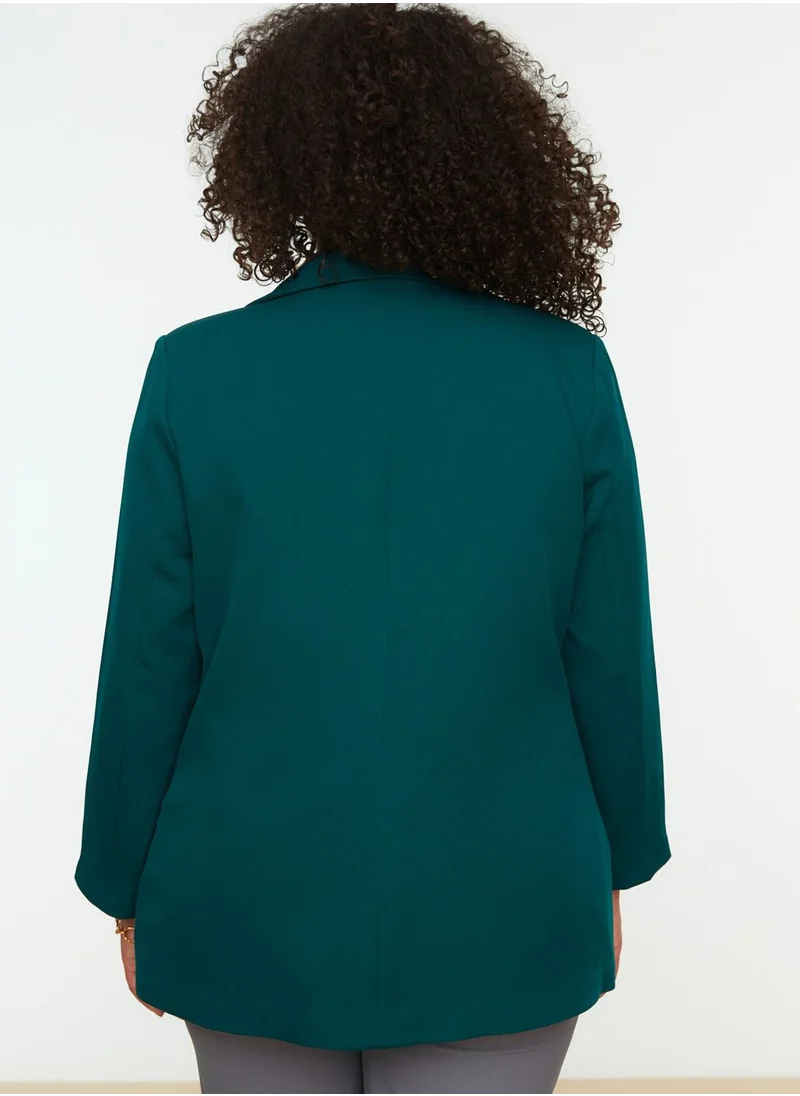 Trendyol Curve Double Breasted Blazer