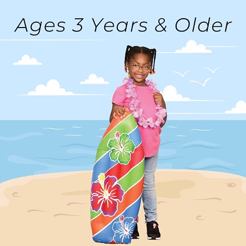 U.S. Toy US Toy Inflatable Surf Board Luau Decoration Theme Beach Pool Toy - 3 Feet Long - Image 5