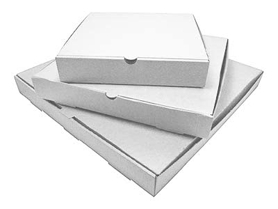 MMWILLCARE 12 Inch Pizza Box 12 X 12 X 15 Inch White set of 100  - Image 3